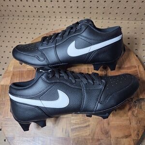 Nike Air Jordan 1 Low TD Black White Football Cleats FJ6245-001 Men’s Size 13.5